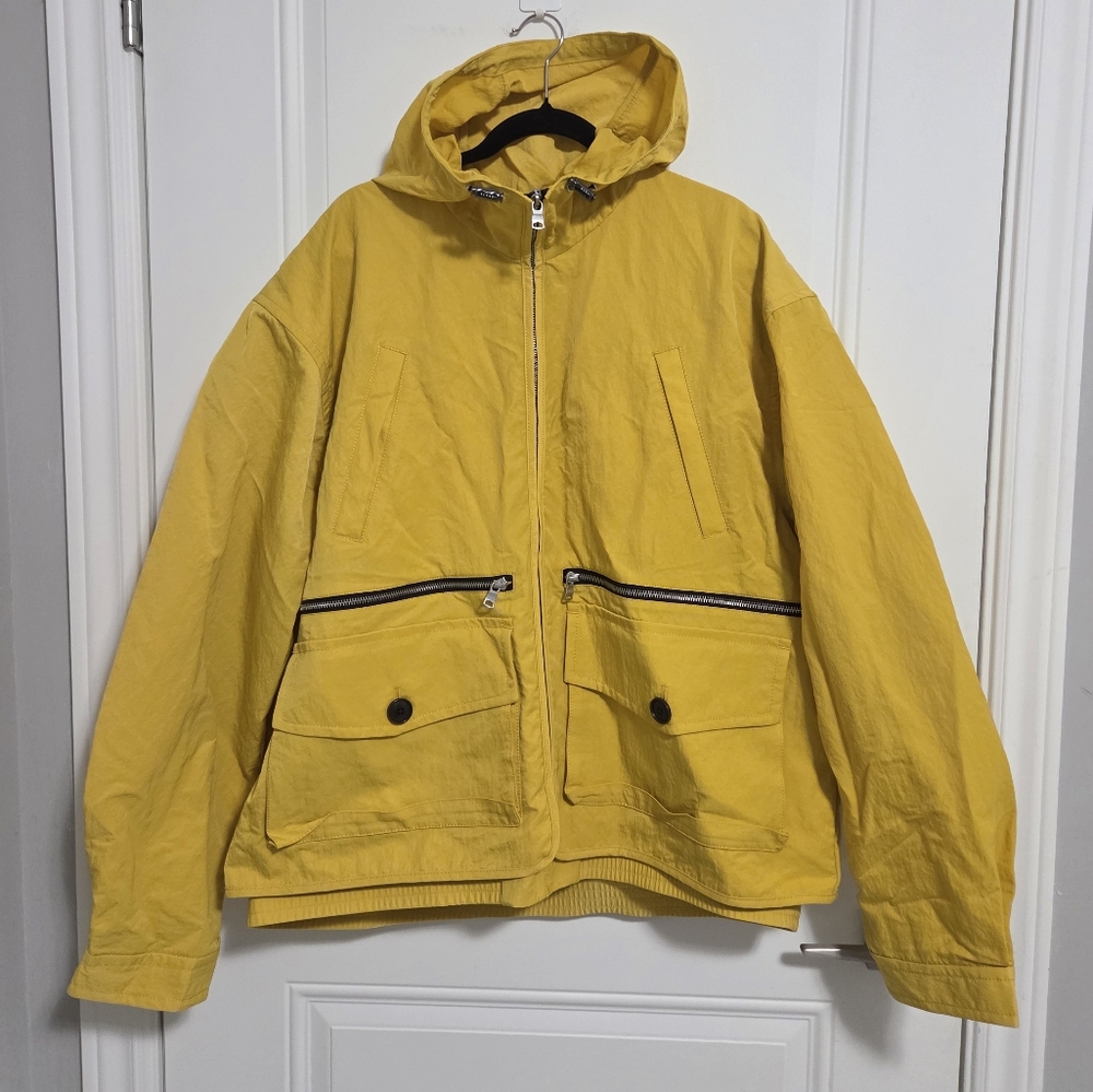NWT-Banana Republic BR Archives Men's Hooded Nylon Jacket -Size Tall Long L, XXL